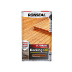 Ronseal 37298 Ultimate Protection Decking Oil Natural Cedar 5 litre