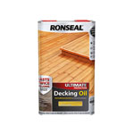 Ronseal 37300 Ultimate Protection Decking Oil Natural Pine 5 litre