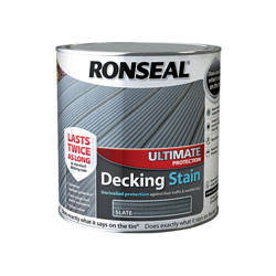 Ronseal 36913 Ultimate Protection Decking Stain Slate 2.5 litre