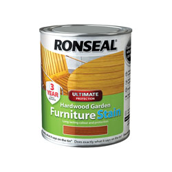 Ronseal 36427 Ultimate Protection Hardwood Furniture Stain Natural Cedar 750ml