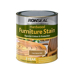 Ronseal 36429 Ultimate Protection Hardwood Furniture Stain Natural Matt 750ml