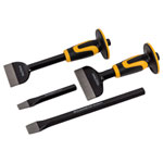 Roughneck 31-994 Bolster & Cold Chisel Set 4 Piece