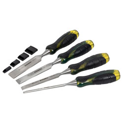 Roughneck 30-154 Professional Bevel Edge Chisel Set, 4 Piece