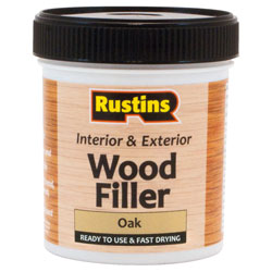 Rustins AWOOO250 Acrylic Wood Filler Oak 250ml