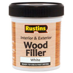 Rustins AWOOW250 Acrylic Wood Filler White 250ml