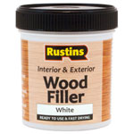 Rustins AWOOW250 Acrylic Wood Filler White 250ml