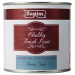 Rustins CHAPS250 Chalky Finish Paint Savoy Sage 250ml