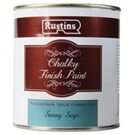 Rustins CHAPS500 Chalky Finish Paint Savoy Sage 500ml