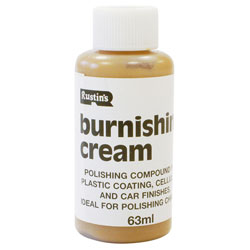 Rustins PCBUSM Plastic Coating Burnishing Cream 63ml