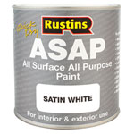 Rustins ASAP1000 ASAP Paint White 1 Litre