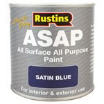 Rustins ASAPBU250 ASAP Paint Blue 250ml