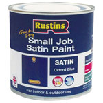 Rustins GPOBW250 Quick Dry Small Job Gloss Paint Oxford Blue 250ml