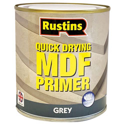 Rustins MDGP500 Quick Drying MDF Primer Grey 500ml