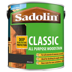 Sadolin 5012903 Classic Wood Protection Ebony 2.5 litre