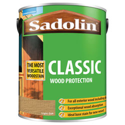 Sadolin 5012923 Classic Wood Protection Light Oak 5 litre