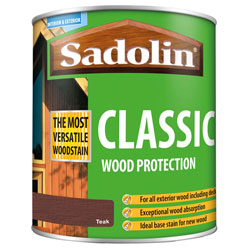 Sadolin 5028461 Classic Wood Protection Teak 1 litre