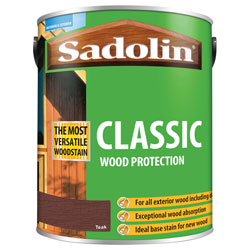 Sadolin 5028463 Classic Wood Protection Teak 5 litre