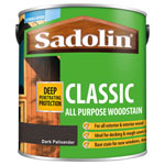 Sadolin 5028476 Classic Wood Protection Dark Palisander 2.5 litre