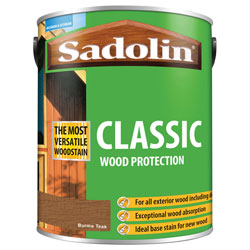 Sadolin 5028481 Classic Wood Protection Burma Teak 5 litre