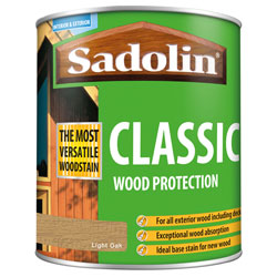 Sadolin 5028498 Classic Wood Protection Light Oak 1 litre