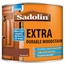 Sadolin 5028544 Extra Durable Woodstain Redwood 500ml