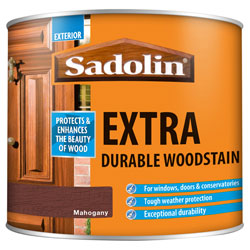 Sadolin 5028565 Extra Durable Woodstain Mahogany 500ml