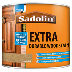 Sadolin 5028573 Extra Durable Woodstain Light Oak 500ml