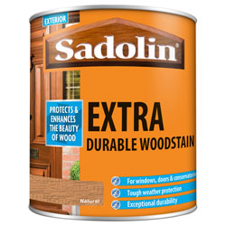 Sadolin 5028578 Extra Durable Woodstain Natural 1 litre