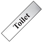 Scan 6051C Toilet - Polished Chrome Effect 200 x 50mm
