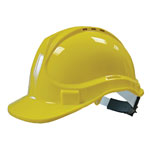 Scan YS-4B Deluxe Safety Helmet Yellow