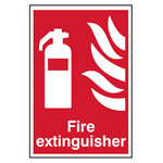 Scan 1350 Fire Extinguisher - PVC 200 x 300mm