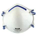 Scan 2ECB22 Moulded Disposable Mask FFP2 Protection (Pack 3)