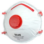 Scan 2ECP36 Moulded Disposable Valved Masks FFP3 (Pack 2)