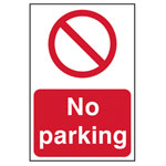 Scan 0605 No Parking - PVC 200 x 300mm
