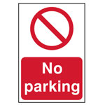 Scan 4051 No Parking - PVC 400 x 600mm