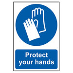 Scan 0023 Protect Your Hands - PVC 200 x 300mm