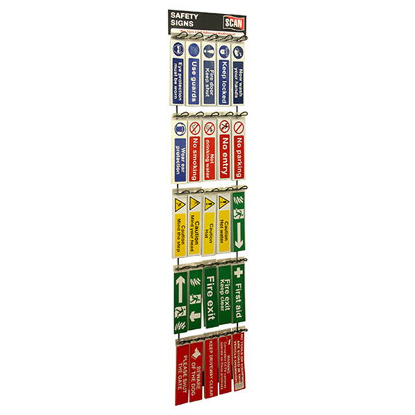 Scan MKIT07TB1 Signs Display - 100 Signs