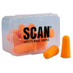 Scan EC-1003A Tapered Foam Earplugs (6 Pairs) SNR 36 dB