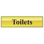 Scan 6005 Toilets - Polished Brass Effect 200 x 50mm