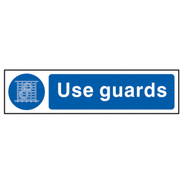 Scan 5003 Use Guards - PVC 200 x 50mm