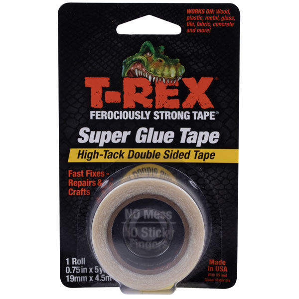  286853 T-REX® Double-Sided Superglue Tape 19mm x 4.5m