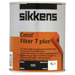 Sikkens 5085917 Cetol Filter 7 Plus Translucent Woodstain Ebony 1 litre