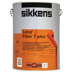 Sikkens 5085937 Cetol Filter 7 Plus Translucent Woodstain Mahogany 5 litre