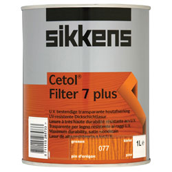 Sikkens 5085959 Cetol Filter 7 Plus Translucent Woodstain Pine 1 litre