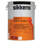 Sikkens 5085978 Cetol Filter 7 Plus Translucent Woodstain Teak 5 litre