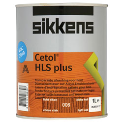 Sikkens 5085897 Cetol HLS Plus Translucent Woodstain Light Oak 1 litre