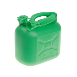 Silverhook CAN2 Unleaded Petrol Can & Spout Green 5 litre