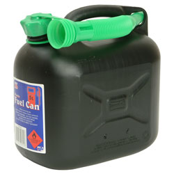 Silverhook CAN3 Diesel Fuel Can & Spout Black 5 litre