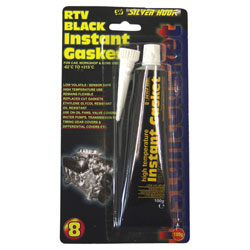 Silverhook SG08 RTV Black Instant Gasket 100g