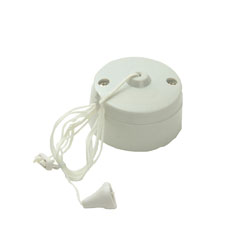 SMJ PPSWCL1W Ceiling Switch 6A 1-Way Trade Pack